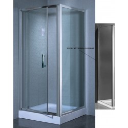 Box doccia 120x80 anta battente
