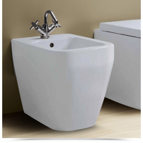 Bidet Tulip One Azzurra con Scarico Traslato