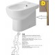 Bidet Nuvola Altezza 48 cm Azzurra