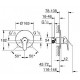 Miscelatori Grohe Bauedge Lavabo + Bidet +  Monocomando Doccia Incasso