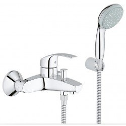 Miscelatore Vasca con Doccetta e Flessibile Eurosmart New Grohe