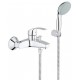 Miscelatore Vasca con Doccetta e Flessibile Eurosmart New Grohe