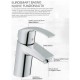 Miscelatori Grohe Eurosmart New Lavabo + Bidet + Monocomando Doccia Incasso