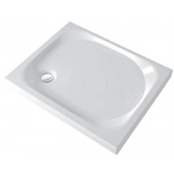 Piatto Doccia 120X80 cm Seventy Pozzi Ginori Bianco Lucido Rettangolare Spessore 70 mm