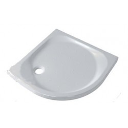 Piatto Doccia 90X90 cm Seventy Pozzi Ginori Bianco Lucido ad Angolo (Semicircolare) Spessore 70 mm