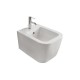 Vaso + Bidet Sospesi Stone Globo con Coprivaso Incluso