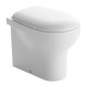 Vaso + Bidet Grace Globo Filo Parete + Coprivaso (Incluso)