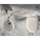 Vaso e Bidet Sospesi Mascalzone Domus Falerii con Sedile Soft Close