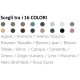 Su Misura H 3 cm Piatto Doccia in Solid Surface Classic Disponibile in 16 Colori con Copri piletta in Tinta