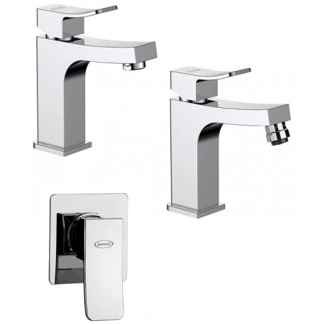 Miscelatori Lavabo + Bidet + Doccia Incasso Jacuzzi Tank