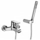 Miscelatore Vasca con Doccino  Jacuzzi Twilight in Ottone Cromato
