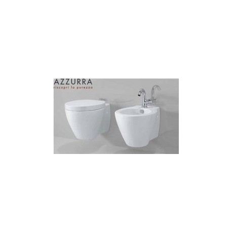 Vaso e Bidet Sospesi Full Azzurra 