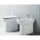 Vaso + Bidet 4All Globo con Scarico Multi + Coprivaso Soft Close (Incluso)