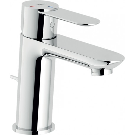 Miscelatore Monocomando Eco per Lavabo in Ottone Cromato Nobili Modello Sand