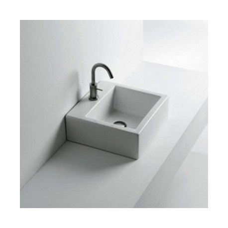 Lavabo Quadro da Appoggio/Sospeso cm50x50 Marca: Azzurra