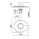 Paffoni Berry Miscelatori Lavabo Incasso a Parete Canna 245 mm  + Bidet + Incasso Doccia