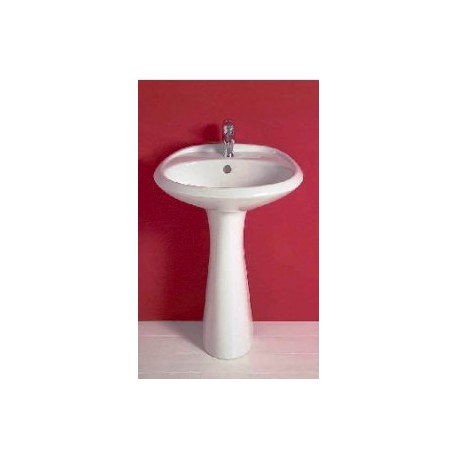 Serie Elite Lavabo 52 cm + Colonna Cesabo