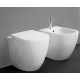 Vaso con Scarico Traslato + Bidet Althea Cover Asami Altezza 50 cm