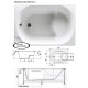 Vasca Guscio Jacuzzi con Telaio Misura 70 x 105 cm