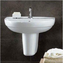 Serie Selnova 3 Lavabo da 65 cm + SemiColonna Pozzi Ginori