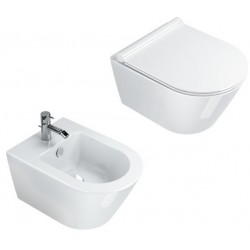 Vaso + Bidet Sospesi Zero 50 Catalano