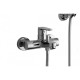 Paffoni Green Miscelatori Lavabo GR075CR + Bidet GR135CR + Vasca con Set Doccia GR023CR