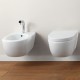 Vaso + Bidet Sospesi Althea Cover Asami con Tecnologia Total Flush