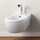 Vaso + Bidet Sospesi Althea Cover Asami con Tecnologia Total Flush