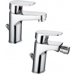 Fratelli Frattini Espresso Miscelatori Lavabo art. 80054 + Bidet art. 80103