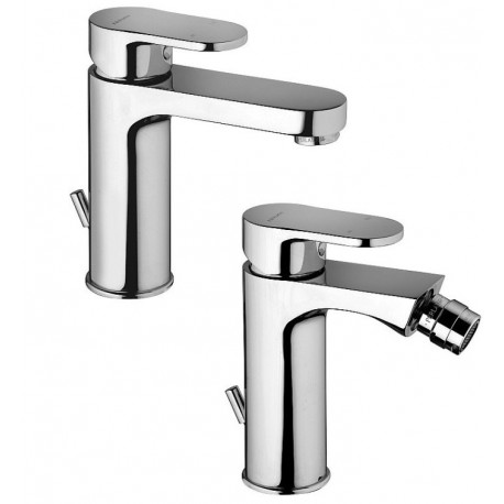 Fratelli Frattini Fosca Miscelatori Lavabo art. 86054 + Bidet art. 86103