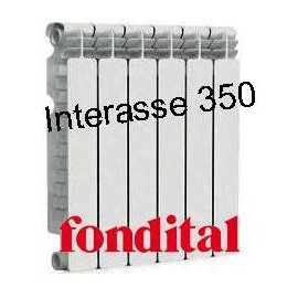 Radiatori in Alluminio Interasse 350 Fondital 