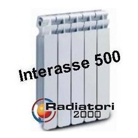 Termosifone in AlluminiomInterasse 500 Radiatori 2000  