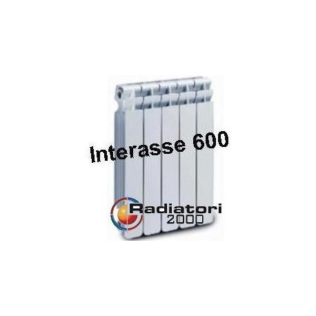 Termosifone in Alluminio Interasse 600 Radiatori 2000