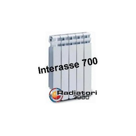 Termosifone in Alluminio Interasse 700 Radiatori 2000 
