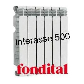 Radiatore in Alluminio Interasse 500 Fondital 