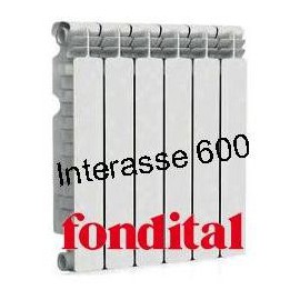 Radiatore in Alluminio Interasse 600 Fondital 