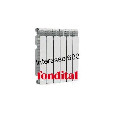 Radiatore in Alluminio Interasse 600 Fondital 