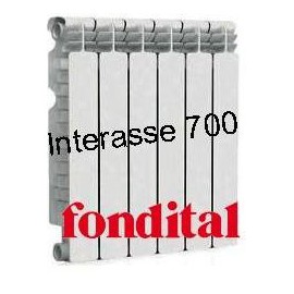 Radiatore in Alluminio Interasse 700 Fondital  