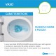 Vaso Sospeso Senza Brida + Bidet F50 Special Domus Falerii