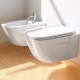 Vaso Sospeso Senza Brida art. 1VSLIR00 + Bidet art. 1BSLIR00 New Light Nf 53 Catalano