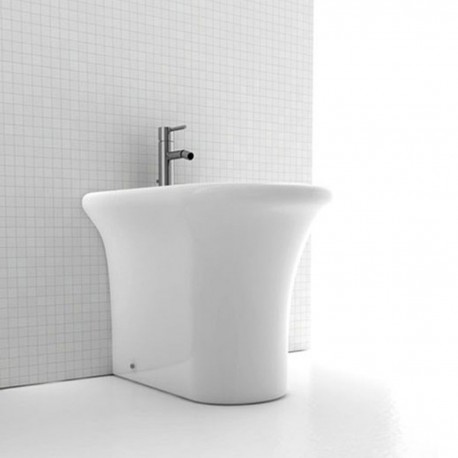 Vaso con Sedile a Chiusura Soft Close + Bidet Filomuro H2O Small Domus Falerii