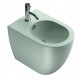 Vaso art. 1VPC52VS + Bidet art. 1BIC52VS Sfera 52x35 Catalano Verde Satinato