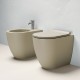 Vaso art. 1VPC52GS + Bidet art. 1BIC52GS Sfera 52x35 Catalano Grigio Satinato