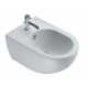 Vaso Sospeso Senza Brida art. 1VSF54RBM + Bidet art. 1BSF54BM Sfera NewFlush 54x35 Catalano Bianco Satinato