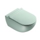 Vaso Sospeso Senza Brida art. 1VSF54RVS Sfera NewFlush 54x35 Catalano Verde Satinato