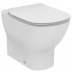 Sanitari Filo muro Ideal Standard Tesi Wc AQUABLADE® con Scarico Traslato e Bidet