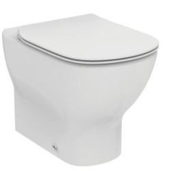 Wc AQUABLADE® con Scarico Traslato art. T3537 Tesi Ideal Standard + Coprivaso Ultra Slim