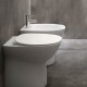 Sanitari Filo muro Rak Ceramics Morning Vaso Senza Brida Rimless e Bidet