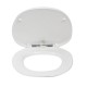 Sedile Wc con Funzione di Ribaltamento Lento Soft-Close Morning Rak Ceramics