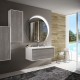 Specchio Bagno Tondo con Cornice Sabbiata Retroilluminata led 20 ART. SPE08